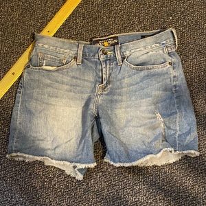 blue jean shorts size 2/26 #jeanshorts #summerwear